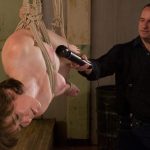 Brunette babe Claudia LeNoir gets punished with a vibrator in rope bondage