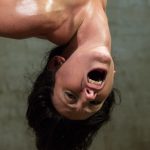 Lezdom queen with a big booty Felony dominates a brunette MILF with tiny tits