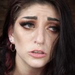 American slave girl Nikki Knightly gets painfully toyed while bound
