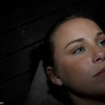 Chubby MILF in bondage Bella Rossi gets her shaved pink pussy stretched
