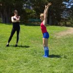 Flexible Bella Wilde gets her big ass grabbed & her hair pulled by Bobbi Starr