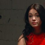 Sexy brunette Ava Dalush sucks a BBC in rope bondage after a hot striptease