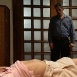 Skinny blonde teen with small tits Moretta gets tied to a bed & gangbanged